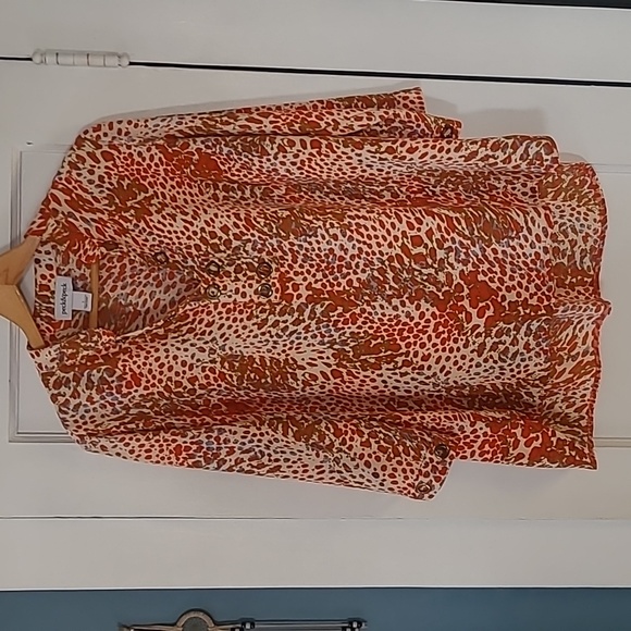 Peck & Peck Print blouse - Picture 1 of 5